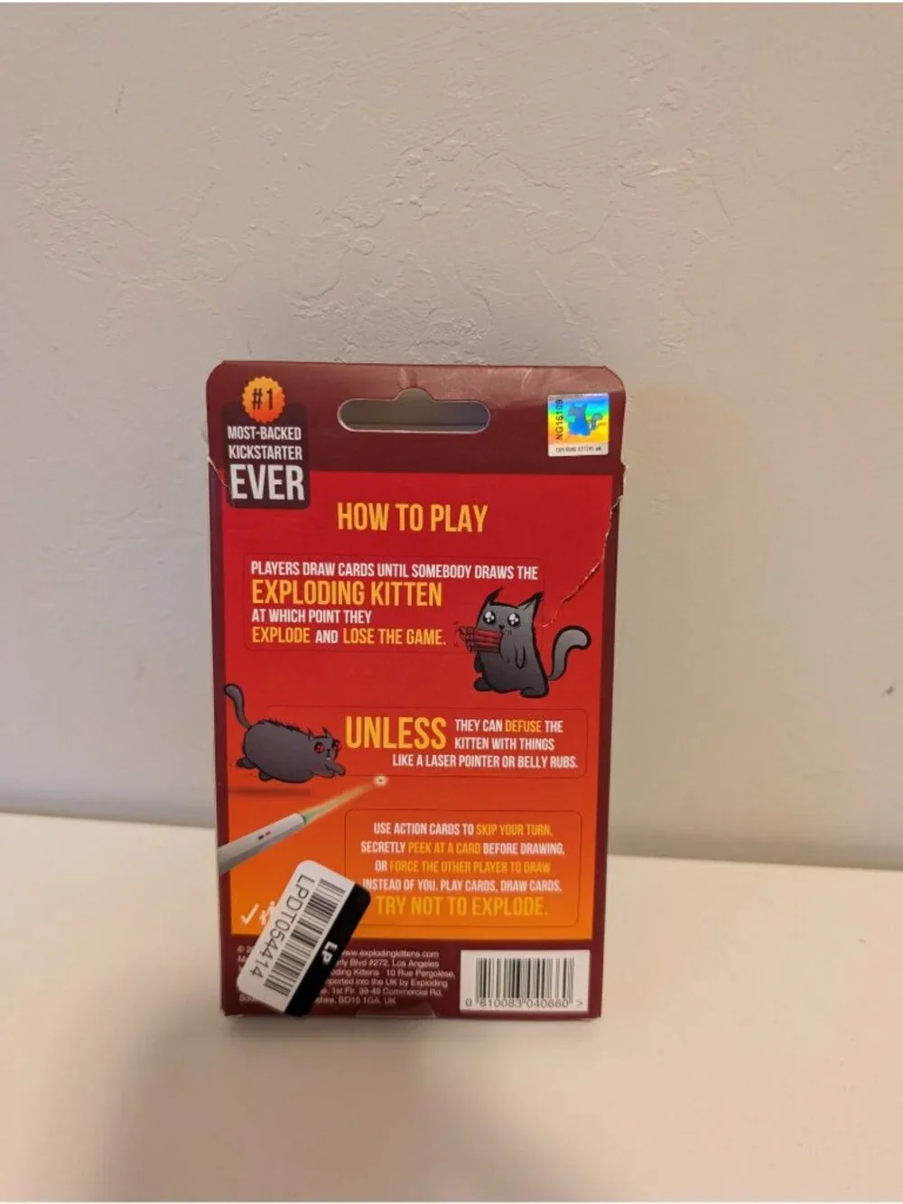 Exploding Kittens 2 Player Edition Card Game - Picture 3 of 3